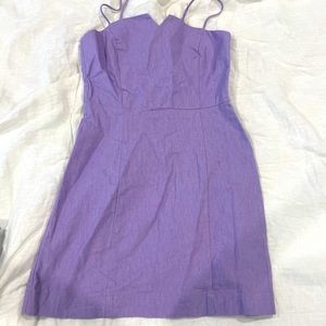 Summer linen blend dress!